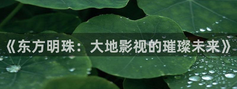 济南大地影院：《东方明珠：大地影视的璀璨未来》